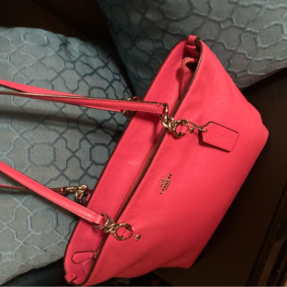 Coach Pink Purse - Picture 2 of 2